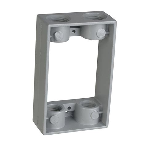 electrical box extension home depot|single gang electrical box extender.